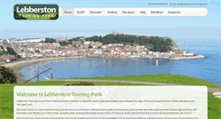 Desktop Screenshot of lebberstontouring.co.uk